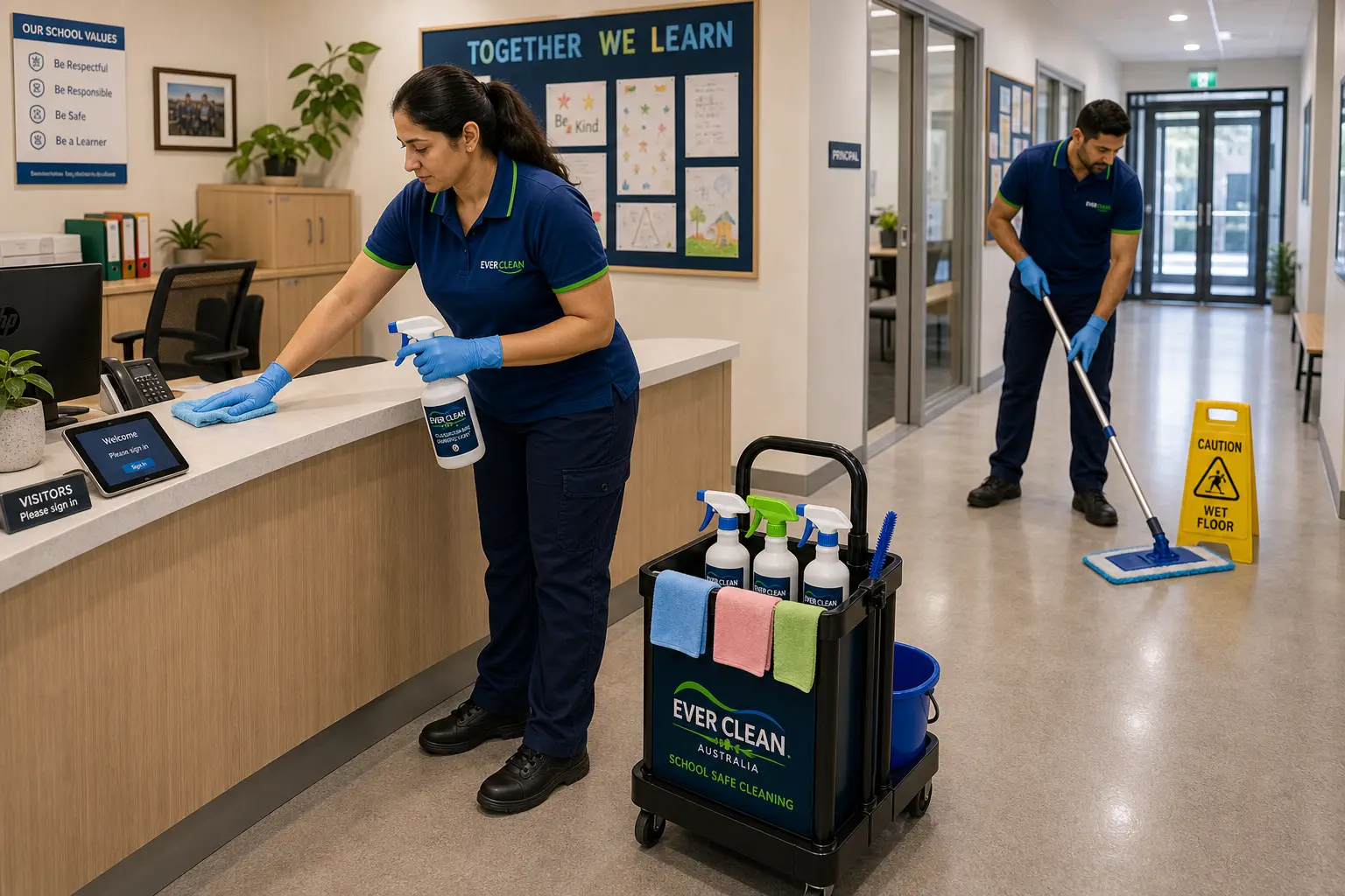 School cleaning Macquarie Park